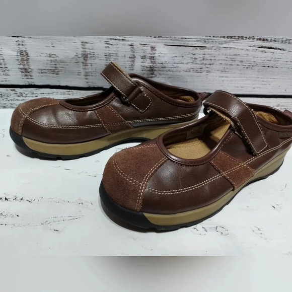 Candies Mary Jane Shoes in‎ Brown size 4 Slip On Comfort Vintage Chunky 90s Y2K - Picture 7 of 10